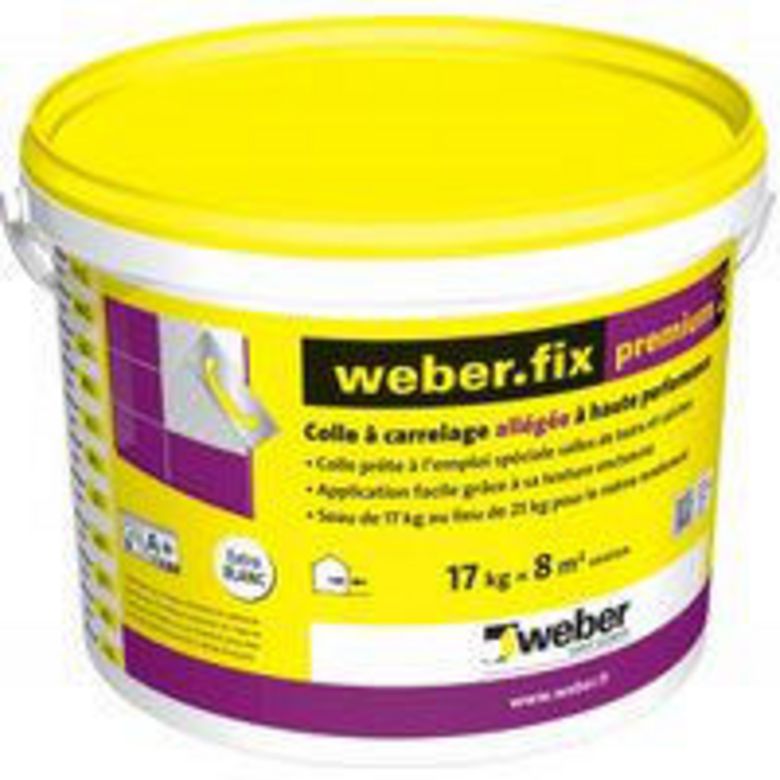 Weber - Colle WEBER fix premium - 5 kg